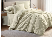 Постельное белье Washed Cotton First Choice - Arrow Cream (Турция), евро